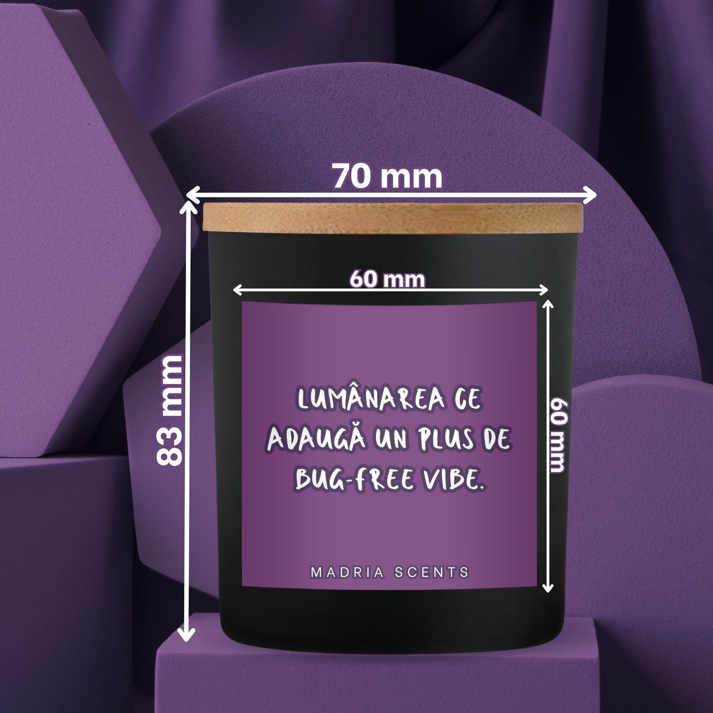 Lumânare handmade 200ml, perfectă pentru programatori și IT freelancers.