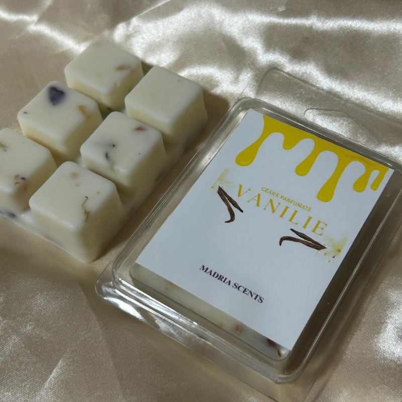 WaxMelts - Ceară Parfumată MadriaScents - Parfum de Vanilie