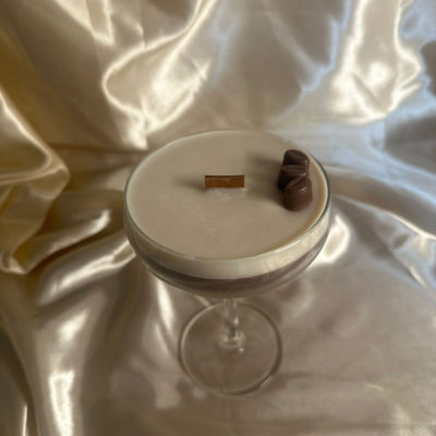 Lumânare parfumată handmade - Espresso Martini - parfum de cafea arabica