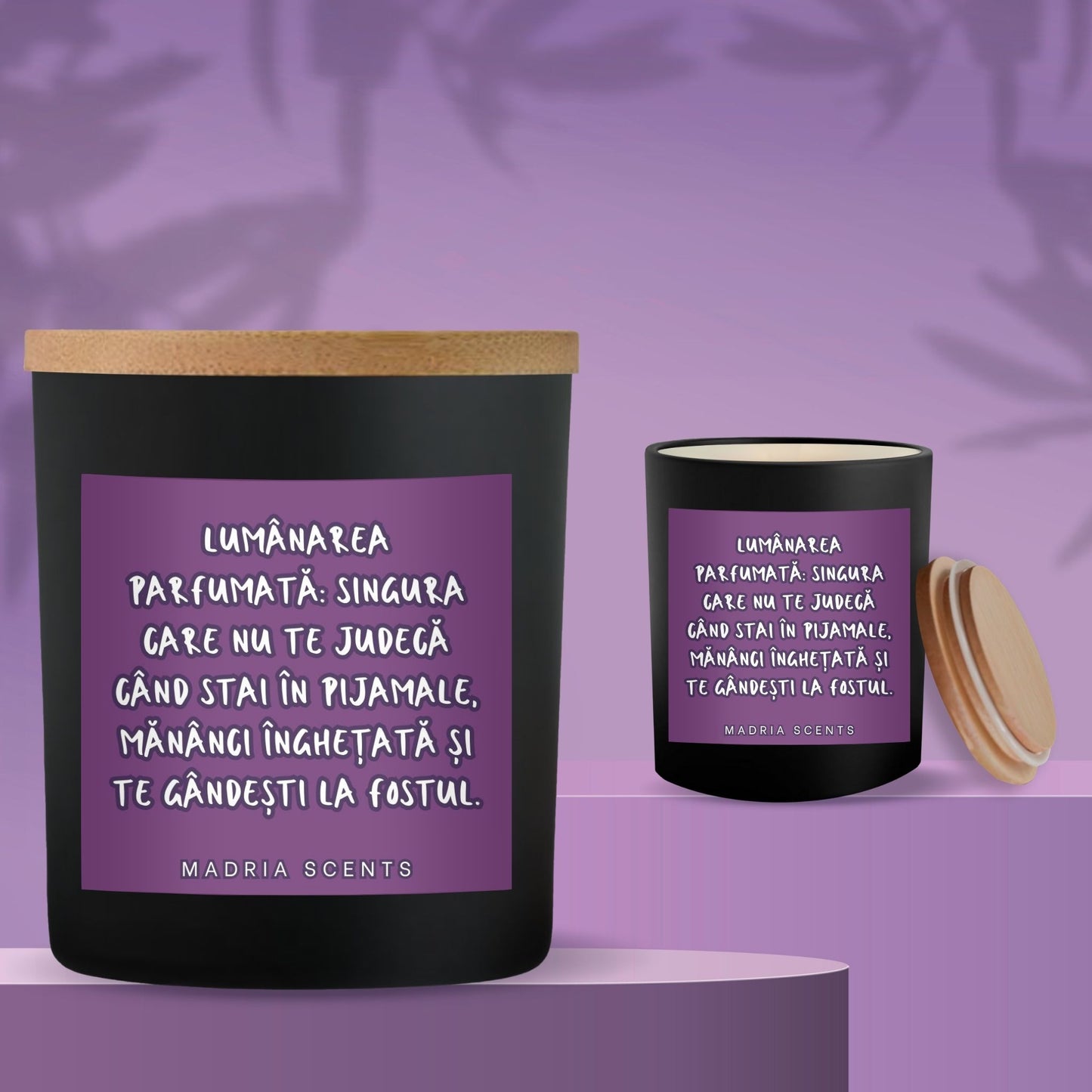 Cadou elegant pentru iubit: lumânare parfumată de Ziua Îndrăgostiților
