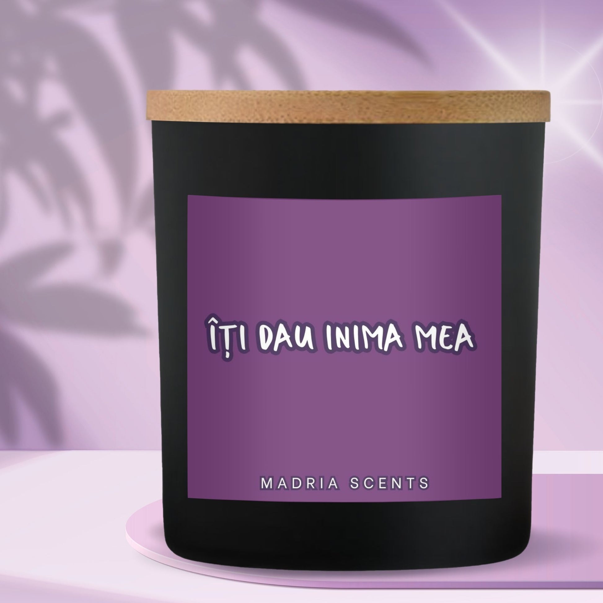 Lumânare parfumată cu vanilie dulce și cremoasă – aromă relaxantă pentru casă